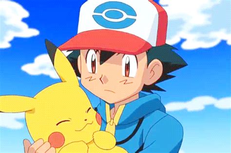 Discover and share the best gifs on tenor. pikachu pokemon pokemon gif Ash Ketchum larvitarr •