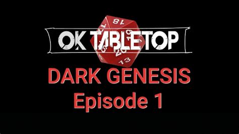 Dark Genesis Episode 1 Live Stream Pathfinder 2e Youtube