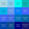99 Shades of Blue Color with Names, HEX, RGB, & CMYK (2023) • Colors ...