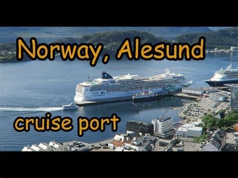 Enjoy the scenic cruise on the geirangerfjord before you disembark in the picturesque coastal city of alesund. 🚢 ⚓️ Norway Alesund Cruise Port | Introduction Info Round ...