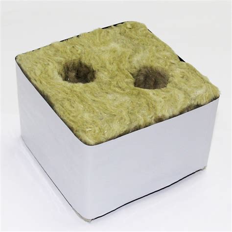 China Indoor Rockwool Cubes With Hydroponic Seedling Tray China