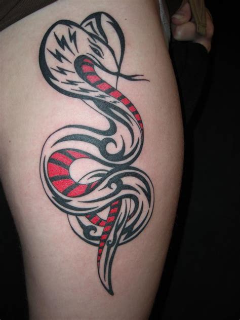 12 Awesome Tribal Snake Tattoos Only Tribal
