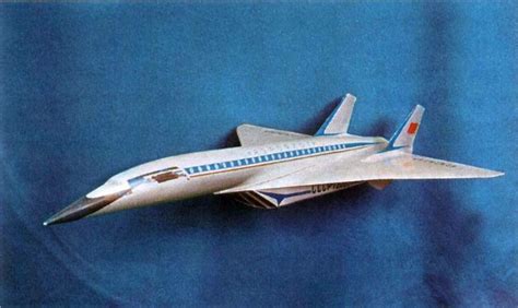 Tupolev Tu 135 Airliner Concept Самолет