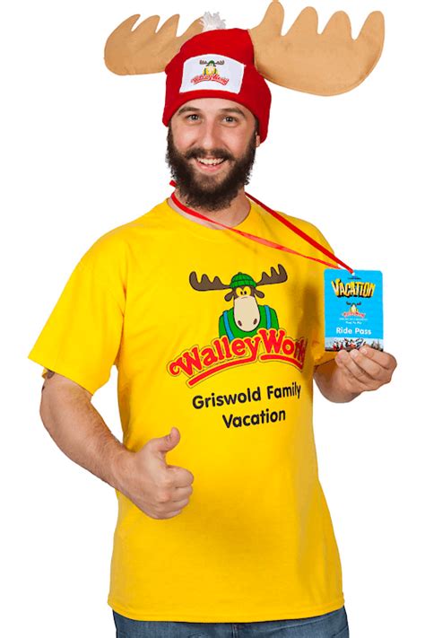 National Lampoons Vacation Walley World Visitor Costume Kit