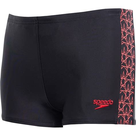 Speedo Shorts De Bain Boomstar Splice Aqua Garçon Noir