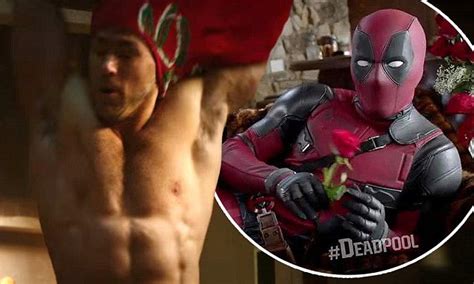 ryan reynolds rips off his shirt in new deadpool trailer during the bachelor 2016 daily mail