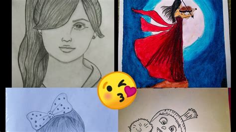 Best friends drawing pencil name : Recreation of farjana drawing academy ( please watch ...