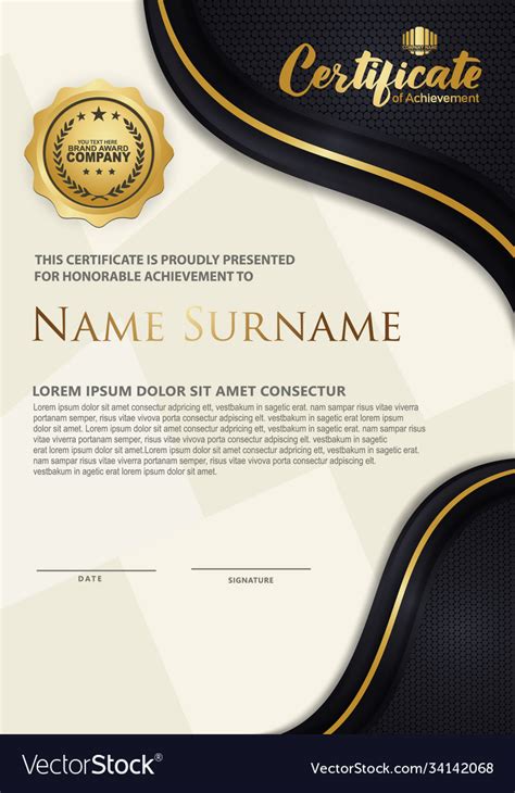 Elegant Certificate Template
