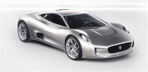 Jaguar C X75 Concept Car To Be Villains Vehicle In Next