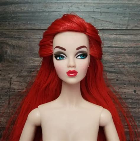 Integrity Toys Nude Doll Itbe Jasper Flame Long Bright Red Hair