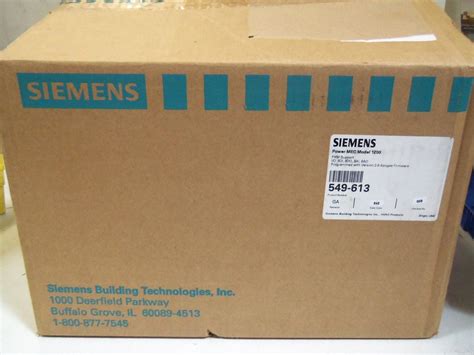 Siemens Power Mec Model 1200 Pxm 549 613 New In Box Mro Global