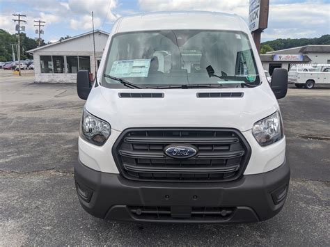 New 2020 Ford Transit Cargo Van T350 In Oxford White Greensburg Pa
