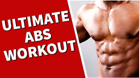 Ultimate Abs Workout Minutes A Day For Better Result Youtube