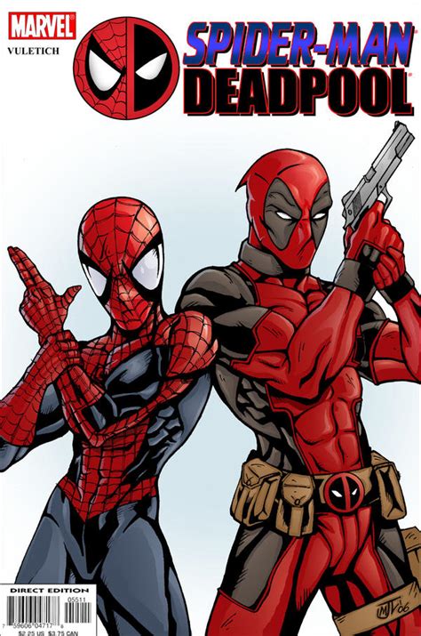 Spider Man And Deadpool By Vulture34 On Deviantart
