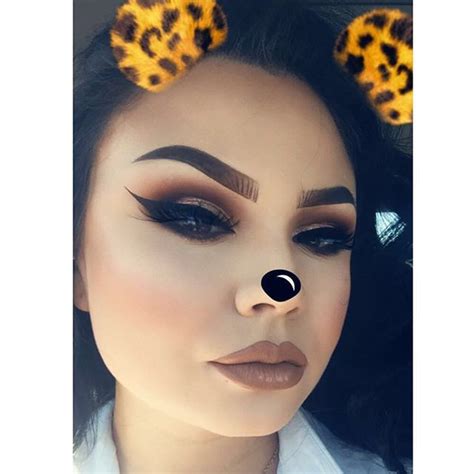 Omg Forget The Filter Look At My Brows ️😏 Snapchat Keekittykim Maquillaje De Ojos