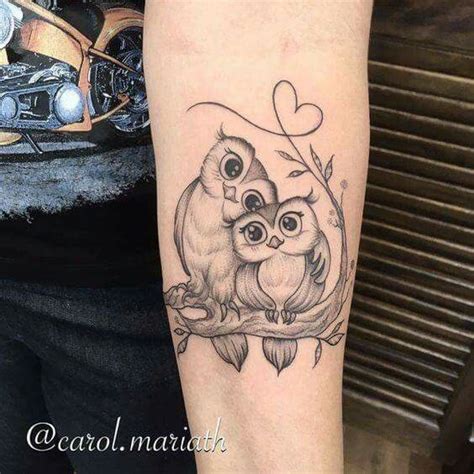Pin By Isabelle On Inktherapyandart♡ Tattoos For Daughters Baby Owl