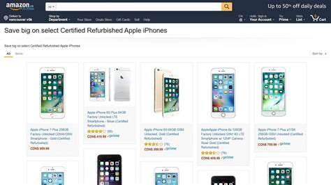 Amazon Has Refurbished Iphones On Sale Canada Megatechnews