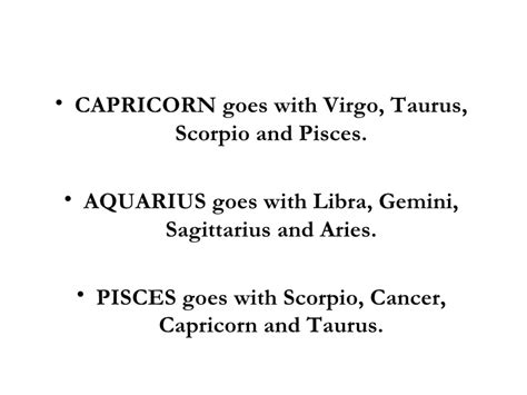 These two are absolutely truthful to each other, no matter what happens. Two Zodiac Signs Go Together