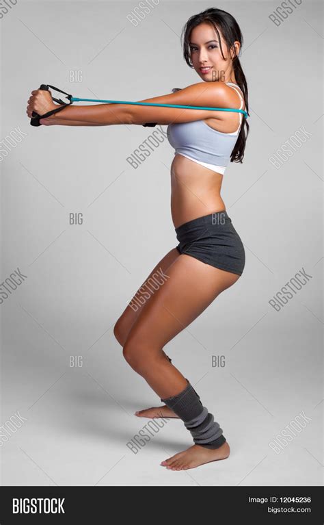 Young Latina Fitness Image And Photo Free Trial Bigstock