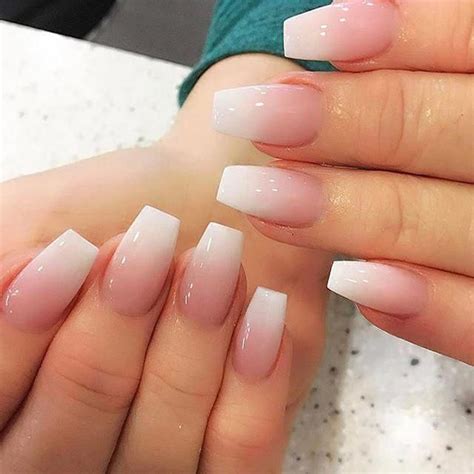Tips For An Original French Manicure In 2020 Short Coffin Nails