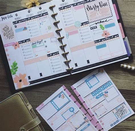 Classic Happy Planner Page Idea Happy Planner Mambi Happy Planner