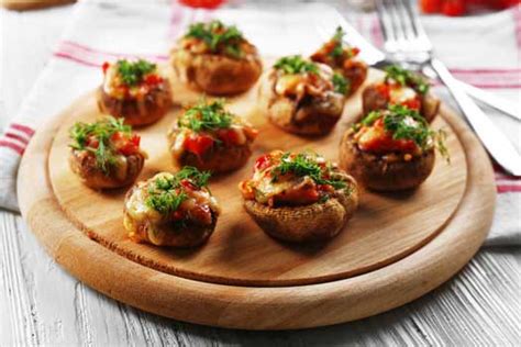 Baby Bella Mushroom Recipe Stuffed Baby Mushrooms