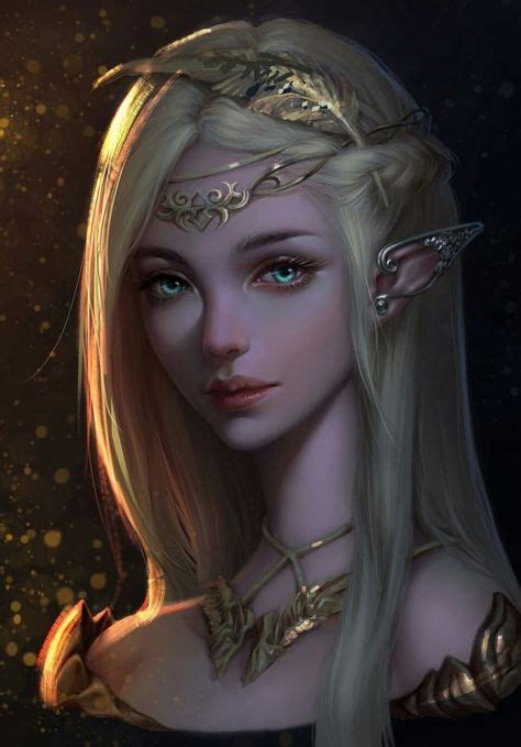 49 Ideas Drawing Ideas Fantasy Fairies Elves With Images Elf Art
