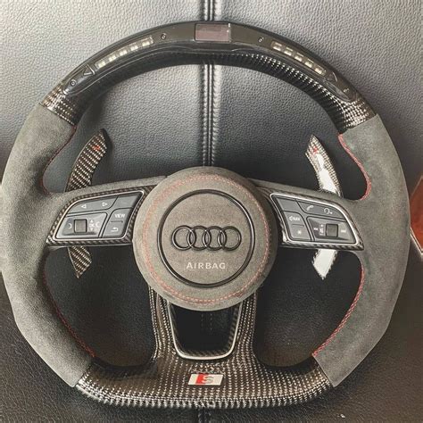 Crazy Custom Steering Wheel Use Code Audilover For 10 Off Carbon