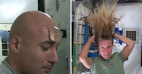 How Astronauts Wash Their Hair In Space TwistedSifter