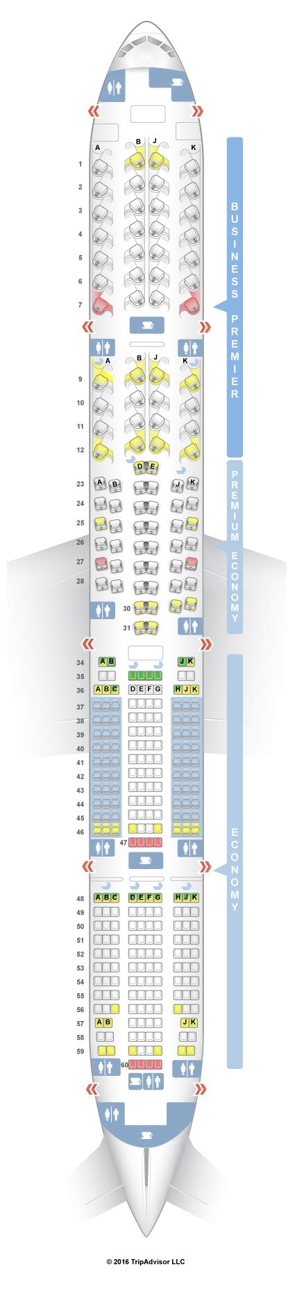 Seatguru Seat Map Air New Zealand