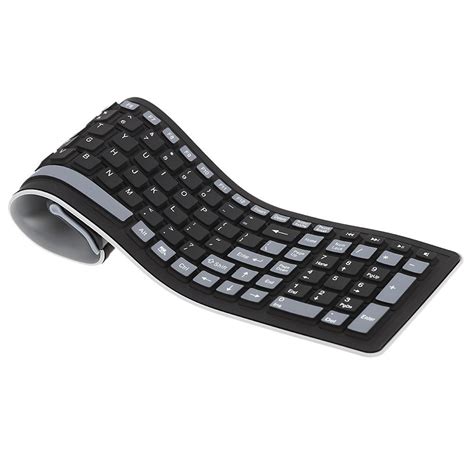 24 Ghz Flexible Washable Wireless Keyboard Keyboard Laptop