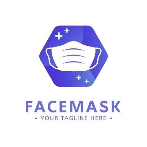 Premium Vector Face Mask Logo Template