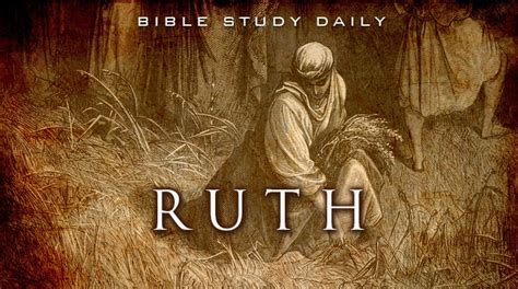 Introduction To Ruth Bible Study Daily By Ron R Kelleher