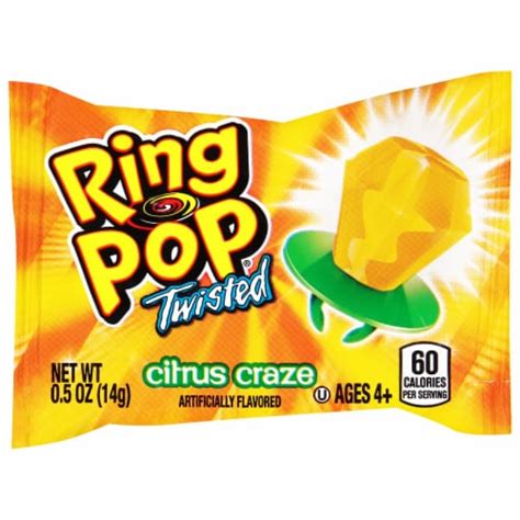 Ring Pop Twisted Blue Raspberry Watermelon 1 Ct Kroger