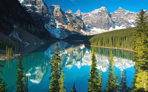 Moraine Lake 4k Wallpapers Wallpaper Cave