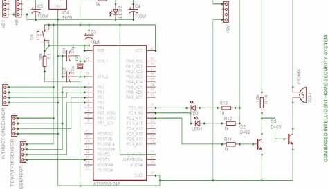 home security system circuit diagram