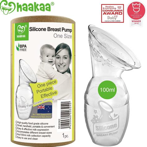 Haakaa Manual Silicone Breast Pump Milk Express 4oz 100ml 2019 New Style Ebay