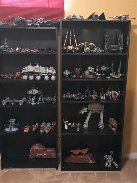 Just Finished My Display Cases For All My Lego Star Wars Sets Rlego