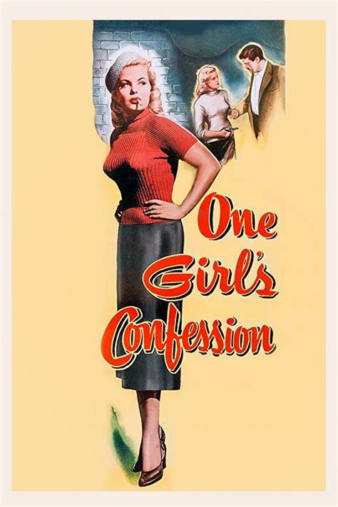 one girl s confession 1953 posters — the movie database tmdb