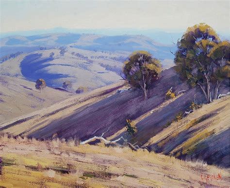 Beautiful Australian Landscape Oil Paintings Impressionist Landscape