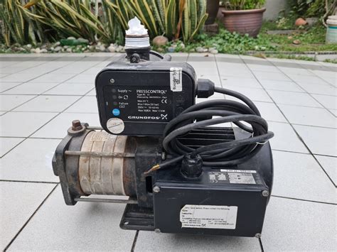 Grundfos Water Pressure Booster Pump 680W 46m 10Bar CH2 50 A W A CVBE