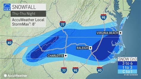 Officials Residents In North Carolina Brace For Biggest Snowfall Of Season