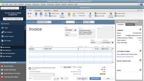 I selected numerous invoices to pay for a vendor but need to apply credit memos so that the total will be net of the credit. Create an Invoice in QuickBooks Desktop Pro- Instructions ...