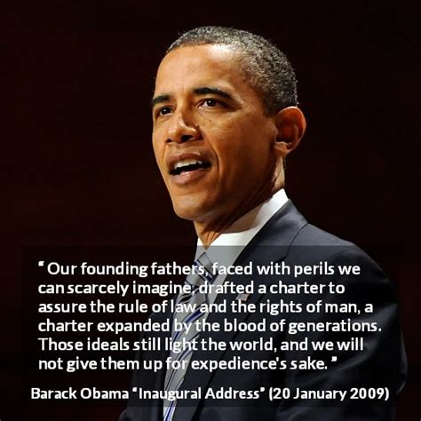 Barack Obama “our Founding Fathers Faced With Perils We Can”