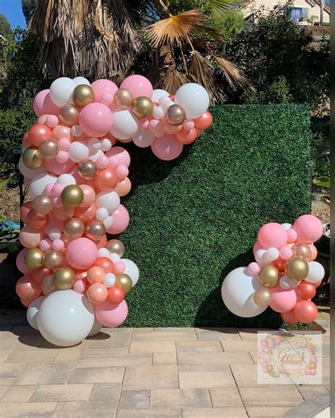 Geos Decor In Ig Balloon Garland Balloons Over The Top Geo Baby