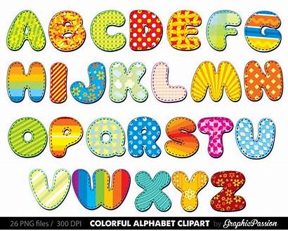 Clipart Alphabet Buchstaben Farbe