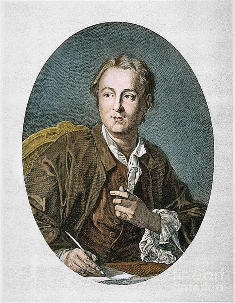 Denis Diderot 1713 1784 Photograph By Granger