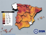 Gripe: Evolución de la difusión geográfica en España | DSN