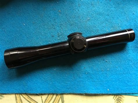Vintage Leupold M8 2x Eer Pistol Scope Gloss Grelly Usa