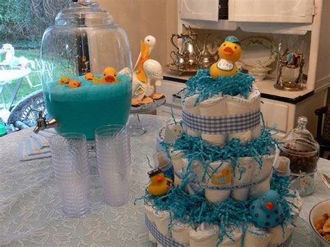 With relaxing white noise like mother's heartbeat, spring showers, ocean surf and whale songs, it will calm baby down with the push of a button. 37 Creative Spring Baby Shower Ideas For Boys | Table ...